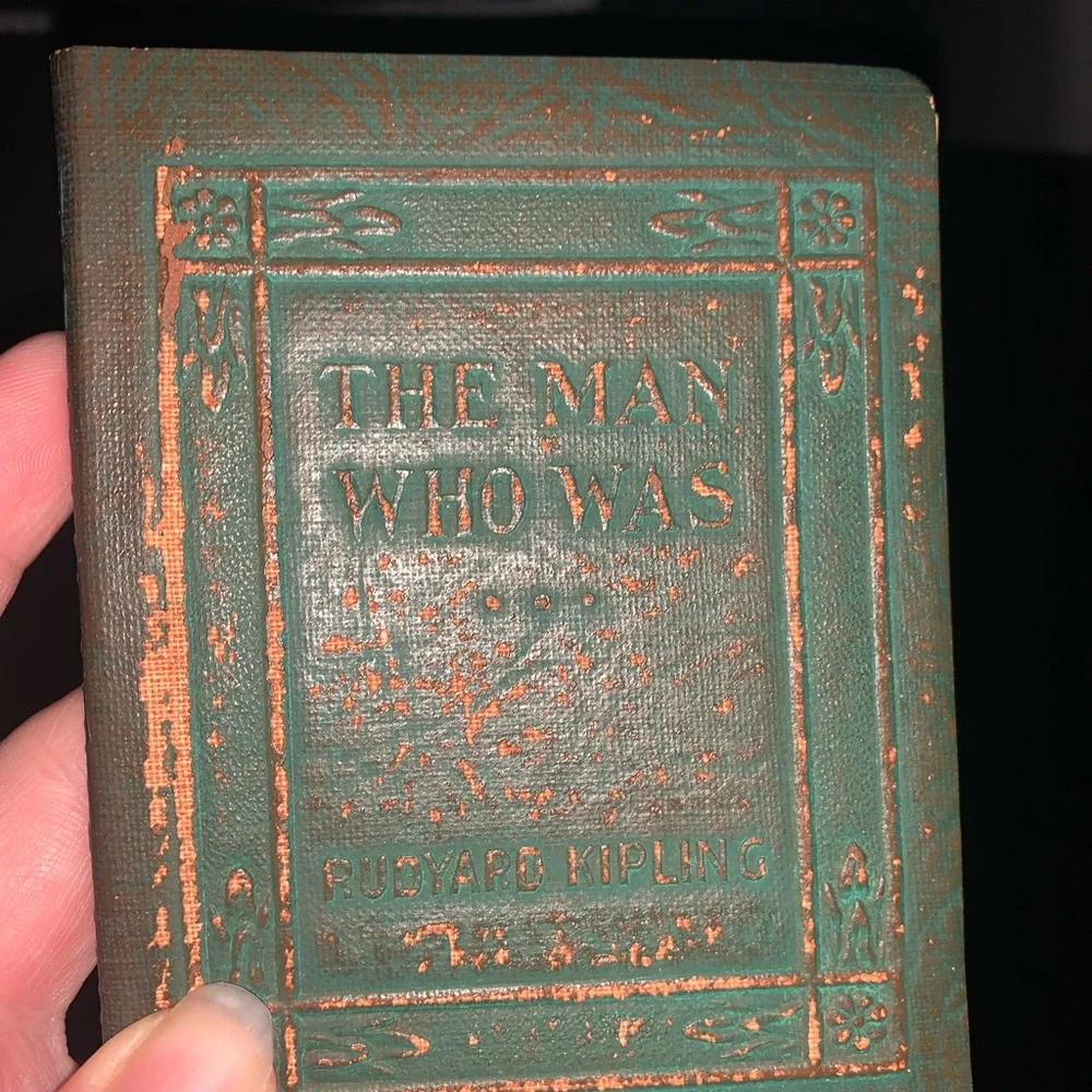 Vintage Harper's New Monthly Magazine plus a other small green book from 1920